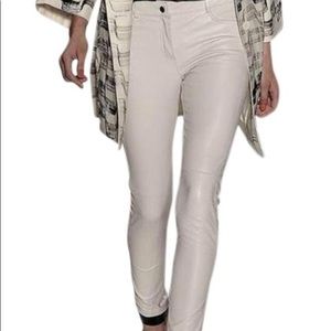 nicole miller artelier lamb leather pants S